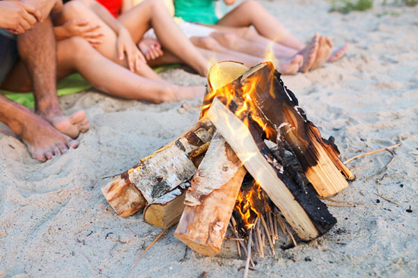 beach bonfire package